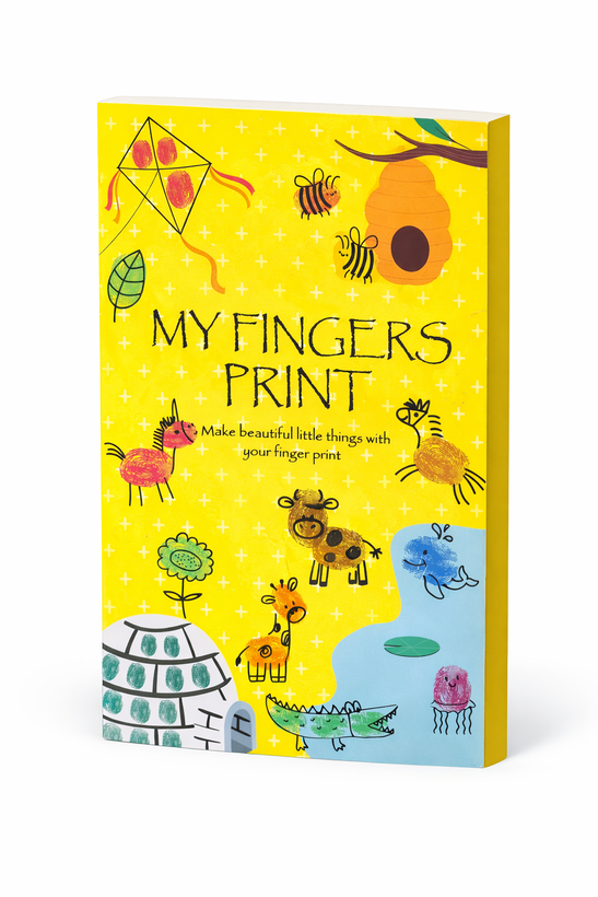 کتاب اثر انگشت من_فعالیت هنری و حرکتی